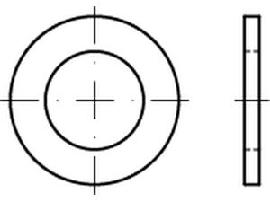 ISO 7092 A 4 4 ( 4,3 x 8 x 0,5) 200 HV A 4 S Produktbild