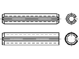 ISO 13337 Federstahl 6 x 30 S Produktbild