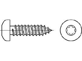 ISO 14585 A 2 2,9 x 6,5 -C -T10 A 2 S Produktbild
