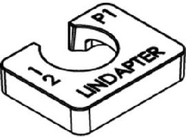 ART 82012 LINDAPTER St. P1 M 16 feuerverzinkt, kurz S Produktbild