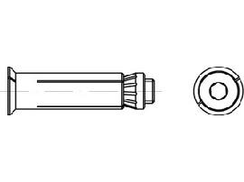 ART 82031 LINDAPTER-Hollo-Bolt St./10.9 HBFF 10-Größe 1 galv. verzinkt S Produktbild