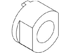 ART 82033 LINDAPTER Montagemutter für FlushFit HBFF12 S Produktbild