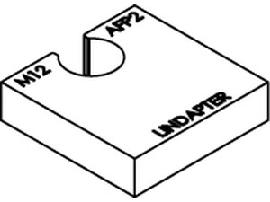 ART 82044 LINDAPTER St. AF M 24 P2 Scheiben, feuerverzinkt S Produktbild