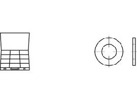 ART 82125 DIN 125 Sortiment Scheiben St. galv. verzinkt S Produktbild