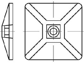 ART 82550 PA 6.6 B = max. 5,4 Bef.-Sockel, natur,SK MB4CA(S) S Produktbild
