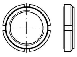 ART 88081 Nutmu. 14 H GUK 11/M 55 x 2 gal Zn, mit Klemmteil gal Zn S Produktbild