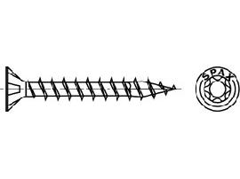 ART 88091 SPAX A 2 6 x 50/43 -T30 Senkkopf A 2 K Produktbild