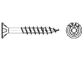 ART 88094 SPAX St. 5 x 60/36 -Z YELLOX, SEKO gal ZnC S Produktbild