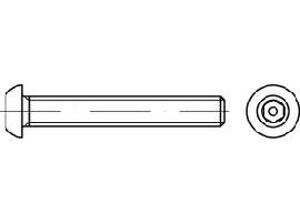 ART 88113 Sicherh.Schr(I7380)A2 M10 x 40 Innensechskant m. Zapfen A 2 S Produktbild