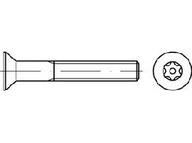 ART 88117 Sicherh. Schr. (D7991) A 2 M 8 x 60 mit PIN-ISR T40 A 2 S Produktbild