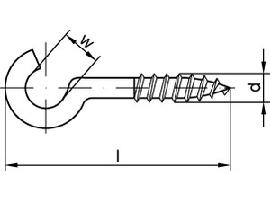 ART 88140 geb. Schr.haken Stahl Typ 11 100 mm galv. verzinkt gal Zn S Produktbild
