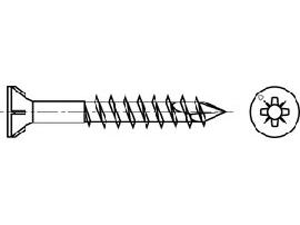 ART 88190 SPAX A 2 3,5 x 40/23 -Z2 Glasleistenschraube / CUT-Spitze A 2 S Produktbild
