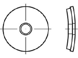 ART 88277 Dichtscheiben Alu 16 x 6,8 x1 Al S Produktbild