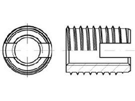 ART 88302 ENSAT Stahl gehärtet M 22 Zn8/Cn/T0, Typ 302 gal ZnDi S Produktbild