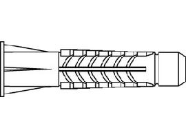 ART 88381 TOX - Dübel 4 AS K 6 x 28 Kunststoff S Produktbild