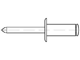 ART 88404 Blindniete A 2/A 2 FLAKO A 3,2 x 6 S Produktbild