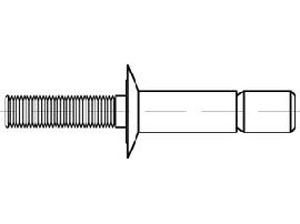 ART 88477 MEGA GRIP Blindniete St. verz. SEKO 4,8 x 10,5 S Produktbild