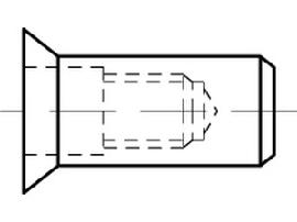ART 88481 Blindnietmu. geschlossen St.Zn Seko M 5 / 1,5 - 4,0 S Produktbild