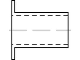 ART 88498 KORREX-Isolierhüls. Kunstst. weiß f. M 20 Länge 25 S Produktbild