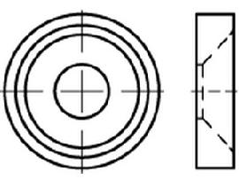 ART 88499 KORREX-Rosetten Kunststoff weiß Typ 806 S Produktbild