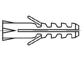 ART 88500 FISCHER-Dübel Nylon S 8 K Produktbild