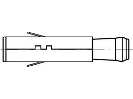 ART 88530 FISCHER-Schwerlastdübel St./gal Zn, SL M 24 S Produktbild