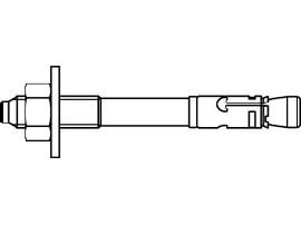 ART 88561 FISCHER-Ankerbolzen St./gal Zn FAZ II Plus 12/120 HBS S Produktbild