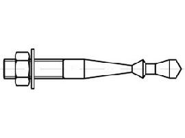 ART 88579 FISCHER-Highbond-Anker St. Zn FHB II-A S M 24 x 170/ 50 S Produktbild