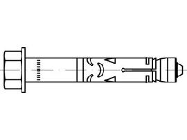 ART 88593 FISCHER-Hochleistungsanker A 4 FH II 18/ 25 S S Produktbild