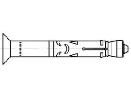 ART 88594 FISCHER-Hochleistungsanker gal Zn, FH II 18/ 50 SEKO S Produktbild