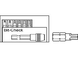 ART 88663 SPAX BITcheck 1 Rapidaptor- Bithalter + 6 T-Star plus BITs S Produktbild