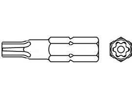 ART 88667 Bits m. PIN-ISR Aufn. SW 1/4 T 45 f. ISO 7380 + DIN 7991 M 10 S Produktbild