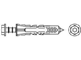 ART 88690 FISCHER-Dübel DUOPOWER 12 x 60 S LD S Produktbild