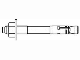 ART 88694 FISCHER-Bolzenanker St. gal Zn FBZ 8/10 GS S Produktbild