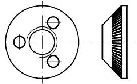 ART 88888 Kegelmutter CONU-L Stahl M 16 ZnNi8/An/T0 gal ZnNi S Produktbild