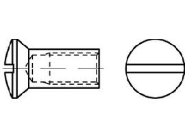 ART 88964 Hülsenmuttern Messing gal Ni LIKO M 4 x 7 Ms Ni S Produktbild