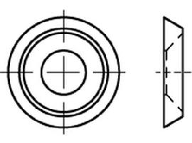 ART 88965 Rosettenscheiben 7,0 Messing vernickelt US 187 Ms Ni S Produktbild