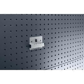 Schlüsselhalter B115xT25xH90 mm 10 Aufnahmen D 2-12 mm für Lochplatten bott Produktbild