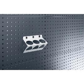 Rundhalter schräg 3-fach B 225 mm bis max.D 68 mm für Lochplatten bott Produktbild