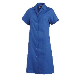 Damen Berufsmantel 1/2-Arm kornblumenblau Produktbild