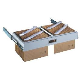 Hängeauszug für Schrank B930xT400 mm 7035 Produktbild
