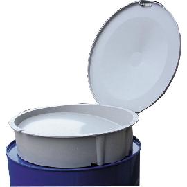 Einfülltrichter m. Klapp Deckel f. 200l Fässer CEMO Produktbild