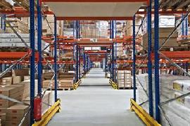 Palettenregal Set 3000x5658x1100, 500 kg Produktbild