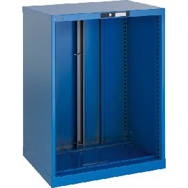 Schubladenschrank-Leergehäuse, 27x36 E, lichtblau Produktbild
