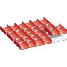 Muldeneinsatz-Set für FH 50 mm 27x27 E 2-tlg,9 Mulden,20 Wände D 70 mm LISTA Produktbild