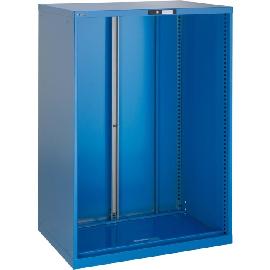 Schubladenschrank-Leergehäuse, 54x36 E, lichtblau Produktbild