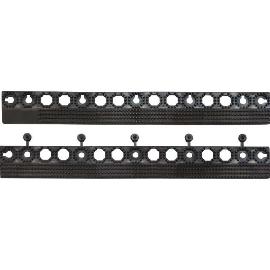 Bodenrost YOGA GRIP Ultra schwarz B50xT50 cm Produktbild