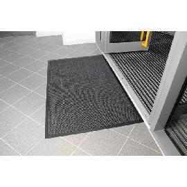 Schmutzfangmatte Vyna-Plush, schwarz/grau Produktbild