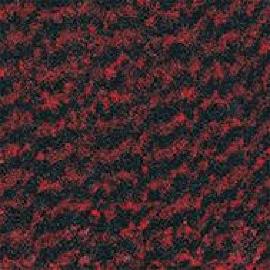 Schmutzfangmatte Vyna-Plush, schwarz-rot Produktbild