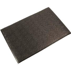 Arbeitsplatzbodenbelag Orthomat® Ribbed, schwarz Produktbild